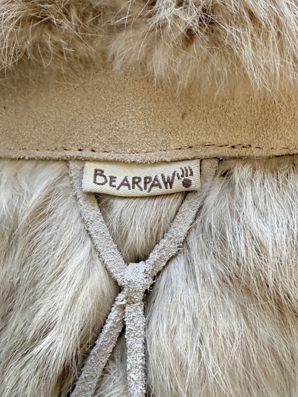 Bearpaw Sonjo II Boots Suede Real Rabbit Fur Sheepskin Wool Lined Women 8 - Picture 7 of 8